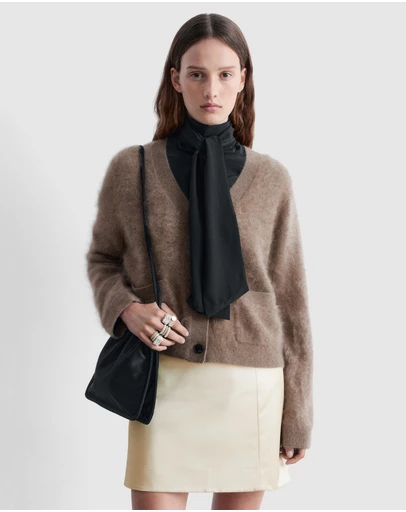 & Other Stories - Cropped Cashmere Cardigan