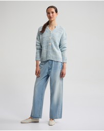 Oxford - Dasha 2 Colour Cardigan