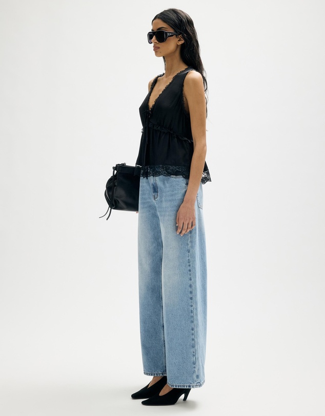 Minima Esenciales - Elina Lace Trim Top