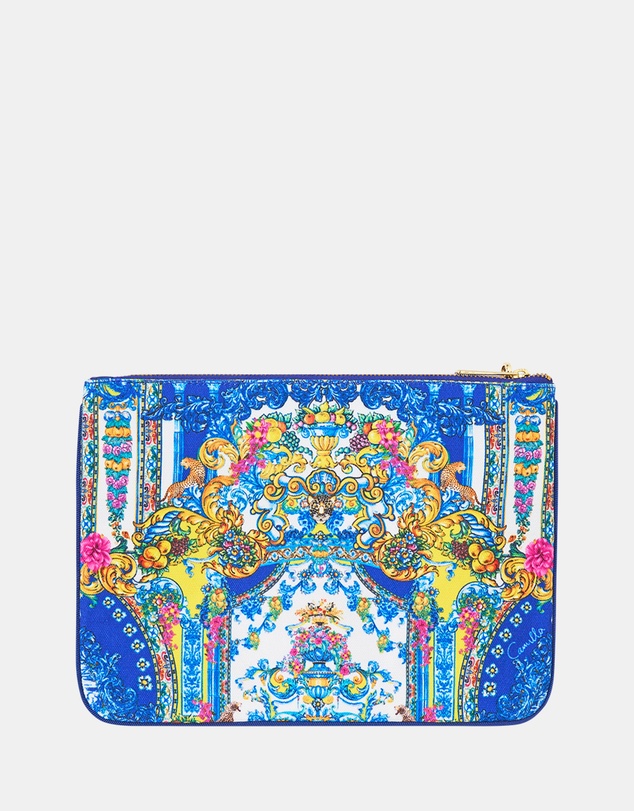 Camilla - Small Canvas Clutch
