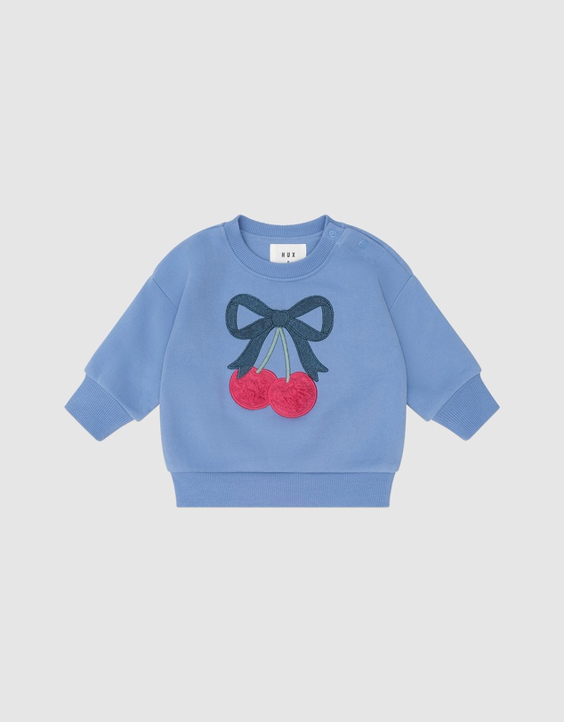 Huxbaby - Cherry Bow Sweatshirt - Babies-Kids