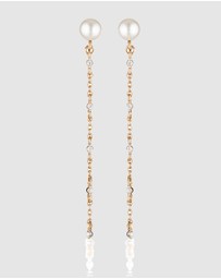 Georgini - Globe Rose Gold Earrings
