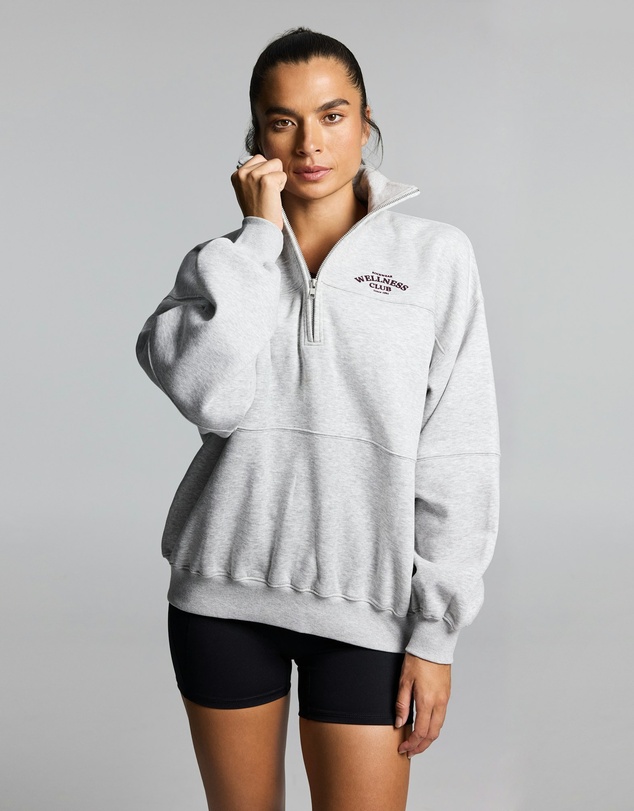 Rockwear - Cosy Fleece Longline 1/2 Zip