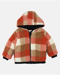 Fox & Finch - Mr Fox Sherpa Check Jacket - Kids