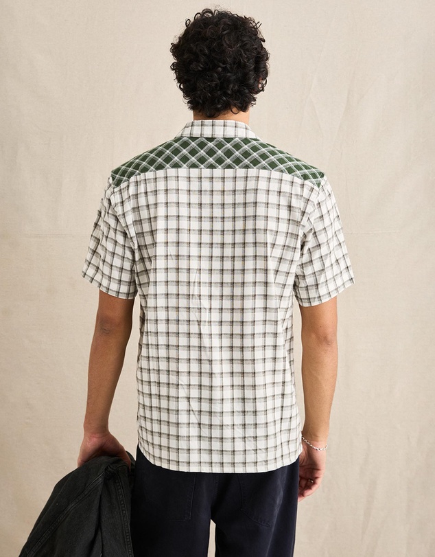 Rhythm - Koa Check Loose Fit SS Shirt