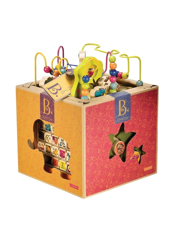 B. Toys - B. Zany Zoo Activity Cube