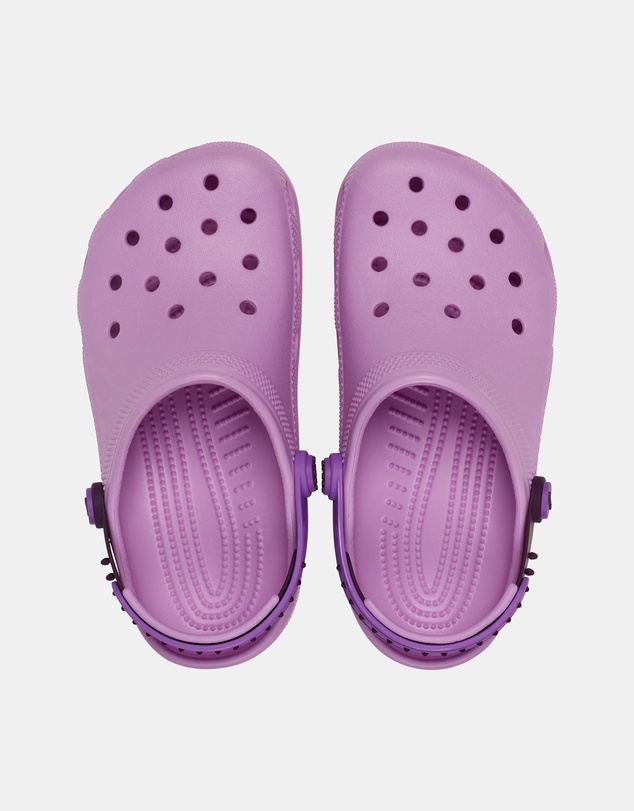 Crocs - Classic Glow Snapback Strap Clogs - Babies-Kids