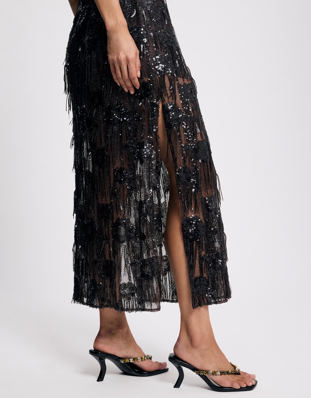 Lover - Xylia Drop Sequin Maxi Dress