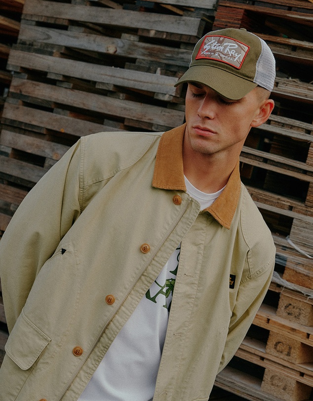 Stan Ray - Oak Camo Patch Trucker Cap
