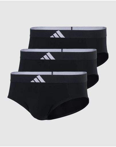 adidas Sportswear - 3 Pack Active Flex Cotton Body Brief Underwear