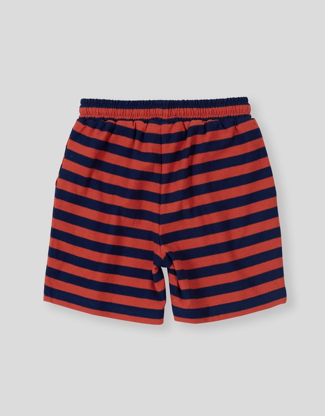 Goldie + Ace - Reverse Stripe Noah Shorts - ICONIC EXCLUSIVE - Babies-Kids