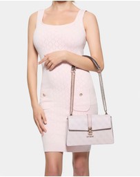 GUESS - Zamira Convertible Crossbody Flap Bag