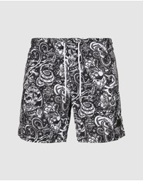 Urban Classics - Pattern Swim Shorts