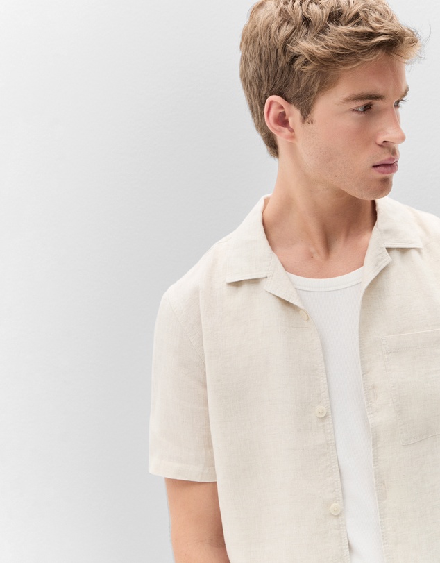 UNISON - Lorne Linen Relaxed Fit Shirt