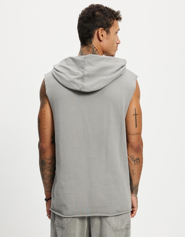 Surrounded By Ghosts - The Anandite French Terry Sleeveless Hoodie