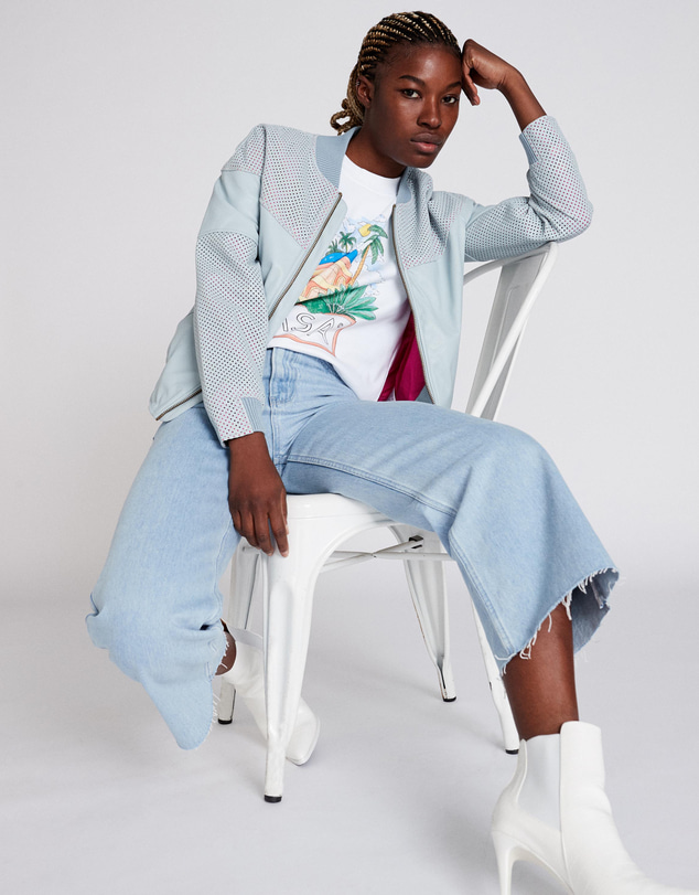 Assembly Label - High Waist Flare Jean