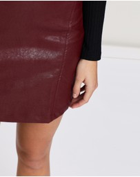 Atmos&Here - Elora PU Mini Skirt