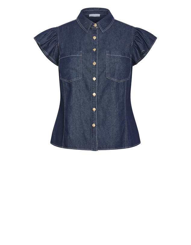 City Chic - Kelsie Denim Shirt