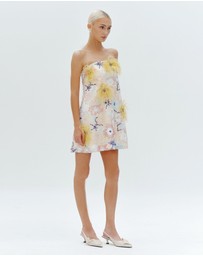 JUSTIN TONG - Jessica Strapless Mini Dress