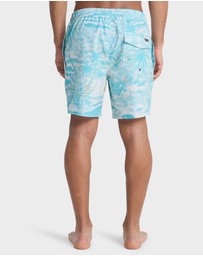 Quiksilver - Mens Stretch Printed Volley 17