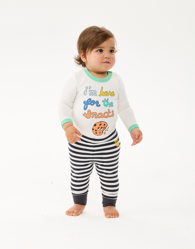 Rock Your Baby - Here For The Snacks Bodysuit & Legging Set