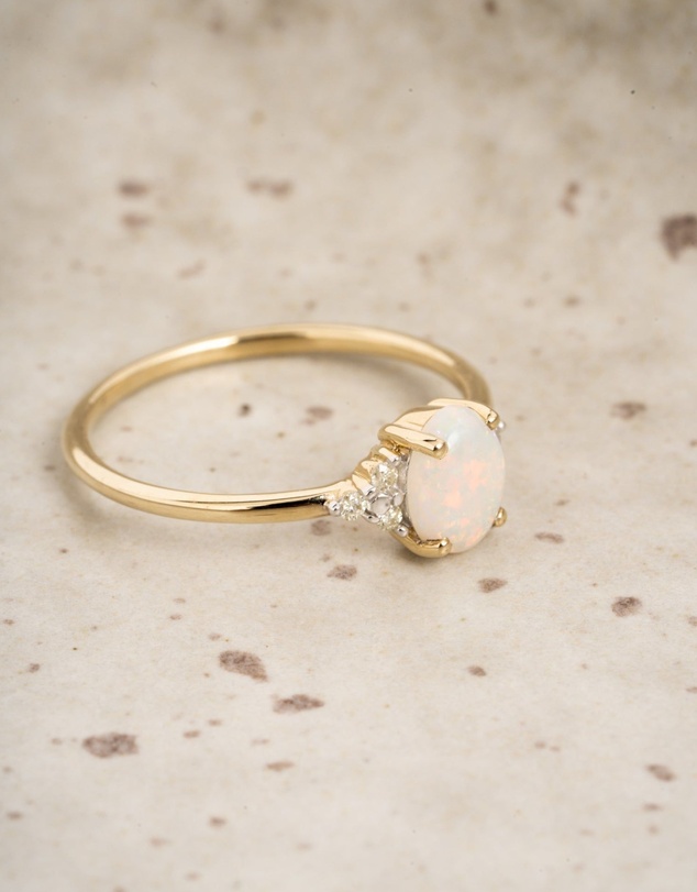 Luna Rae - Solid Gold - Aurora Ring