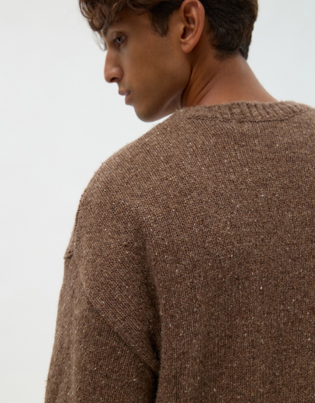 AERE - Wool Blend Relaxed Sweater