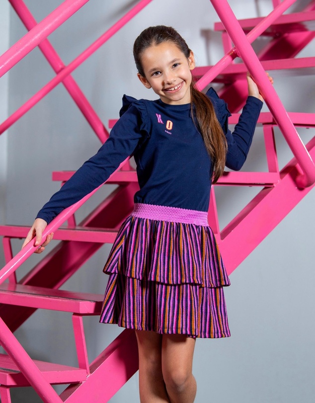 B.Nosy - Daphne Organic Long Sleeve Dress - Kids-Teens