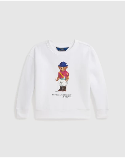 Polo Ralph Lauren - Polo Bear Fleece Boxy Sweatshirt - Kids