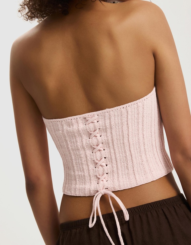 Cotton On - Textured Knit Bandeau