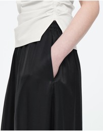 COS - Twill Palazzo Trousers