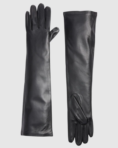 High Heel Jungle - Florence Lambskin Leather Opera Length Gloves