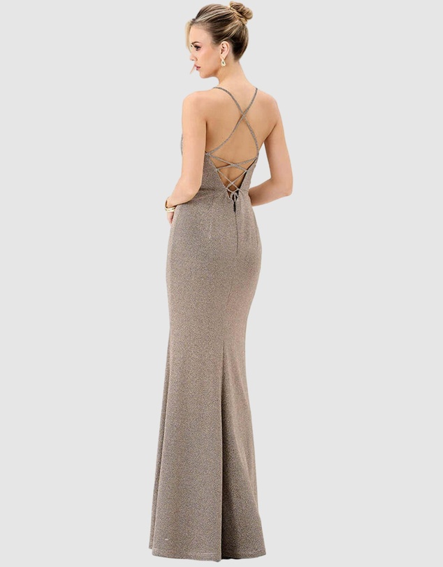 Bariano - Trish Strappy Corset Maxi