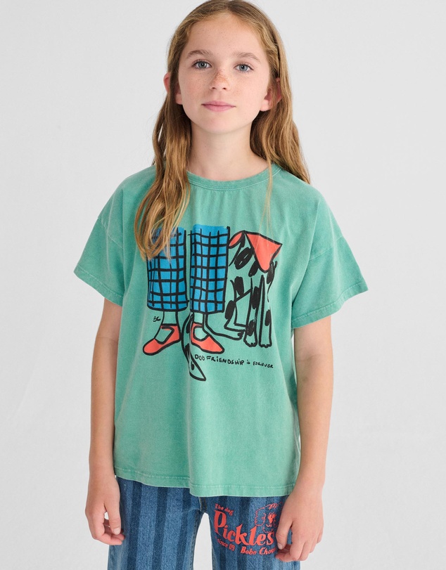 Bobo Choses - Dog Friendship T-Shirt - Babies-Teens