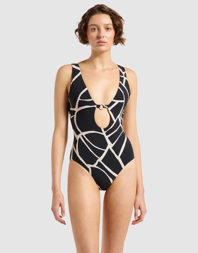 JETS - Bonita Plunge One Piece