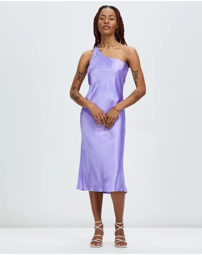 Third Form - Crush Bias One Shoulder Midi