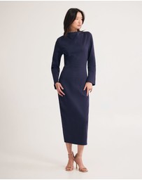 Oxford - Rebecca Ponti Long Sleeve Dress
