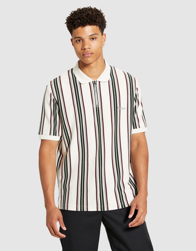Spencer Project - Pique Knit Polo Short Sleeve Shirt