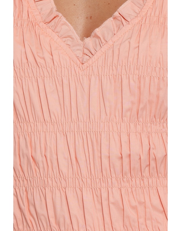 Petal & Pup - Xenia Smocked Top - Peach