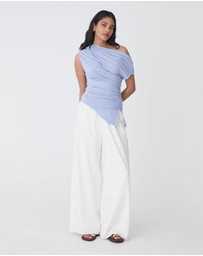 Forcast - Keeley Bamboo Split Hem Top