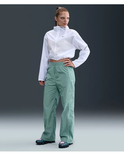 Nike - Windrunner High-Waisted Woven Open-Hem Pants