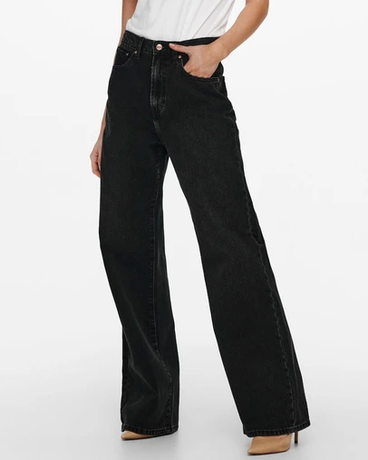 ONLY - Hope High Waisted Wide Jeans