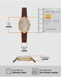 Emporio Armani - Brown Analogue Watch