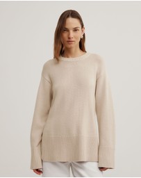 Witchery - Longline Crew Neck Knit