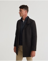 Oxford - Dunbar Herringbone Wool Coat