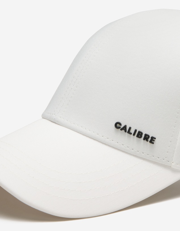 Calibre - Logo Plate Cap White