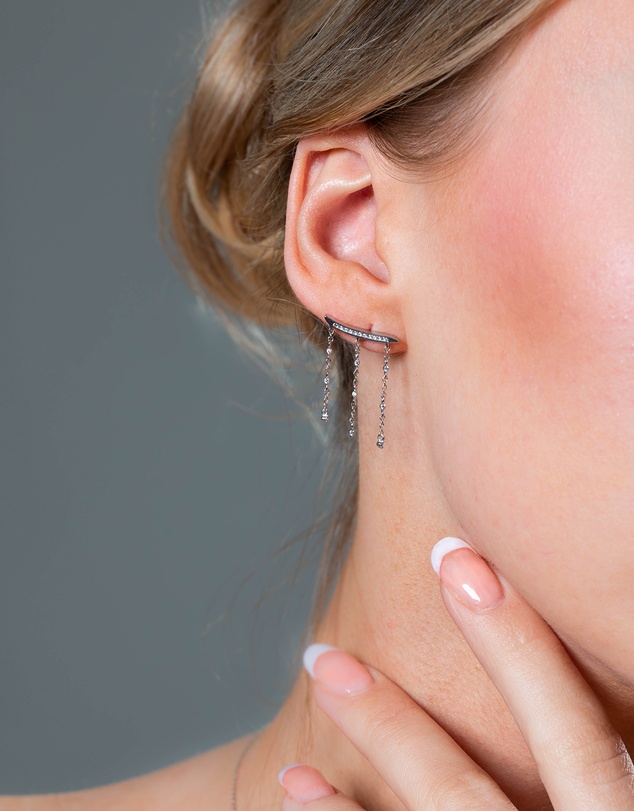 Georgini - Billboard Silver Earrings