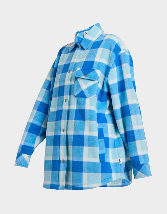 Quiksilver - Womens Camp Queen Polar Fleece Long Sleeve Shirt