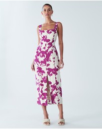 BWLDR - Zahlia Midi Dress