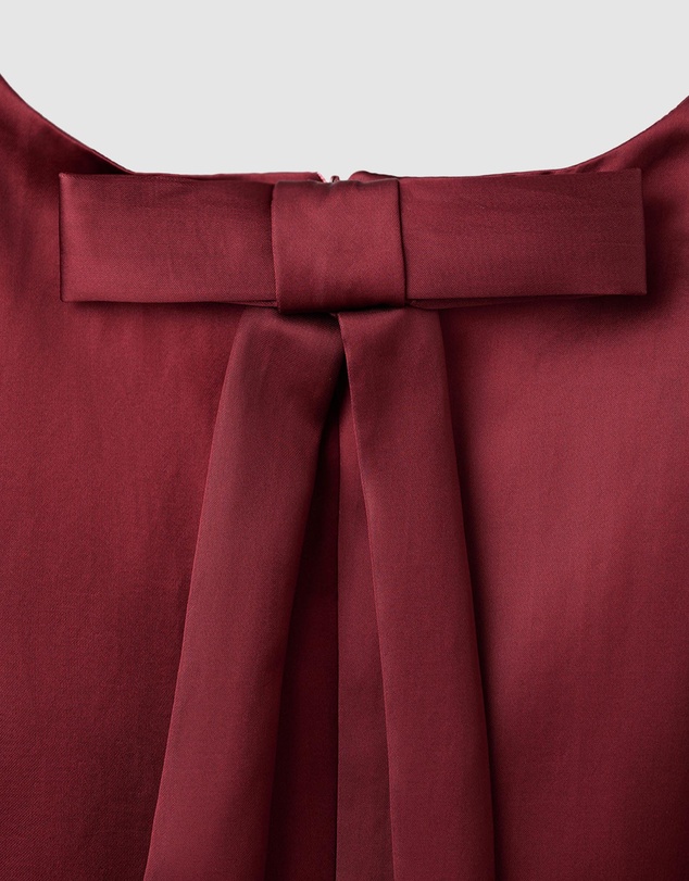 M.N.G - Satin Tie Dress